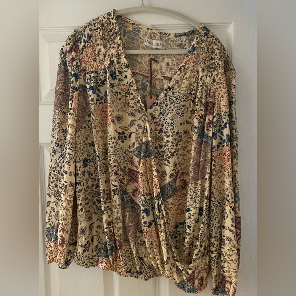 Knox Rose blouse new with tags